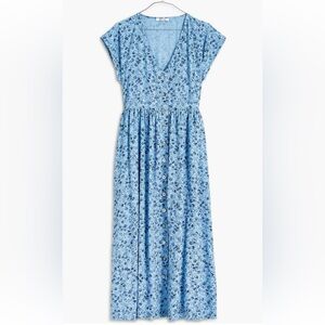 NWT Madewell Floral Midi Dress